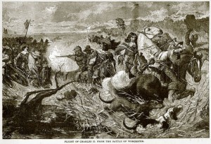 Flight of Charles II from the Battle of Worcester